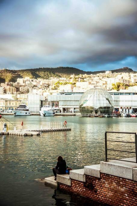 Апартаменты La Finestra Sul Cielo Del Porto Antico Di Genova Экстерьер фото